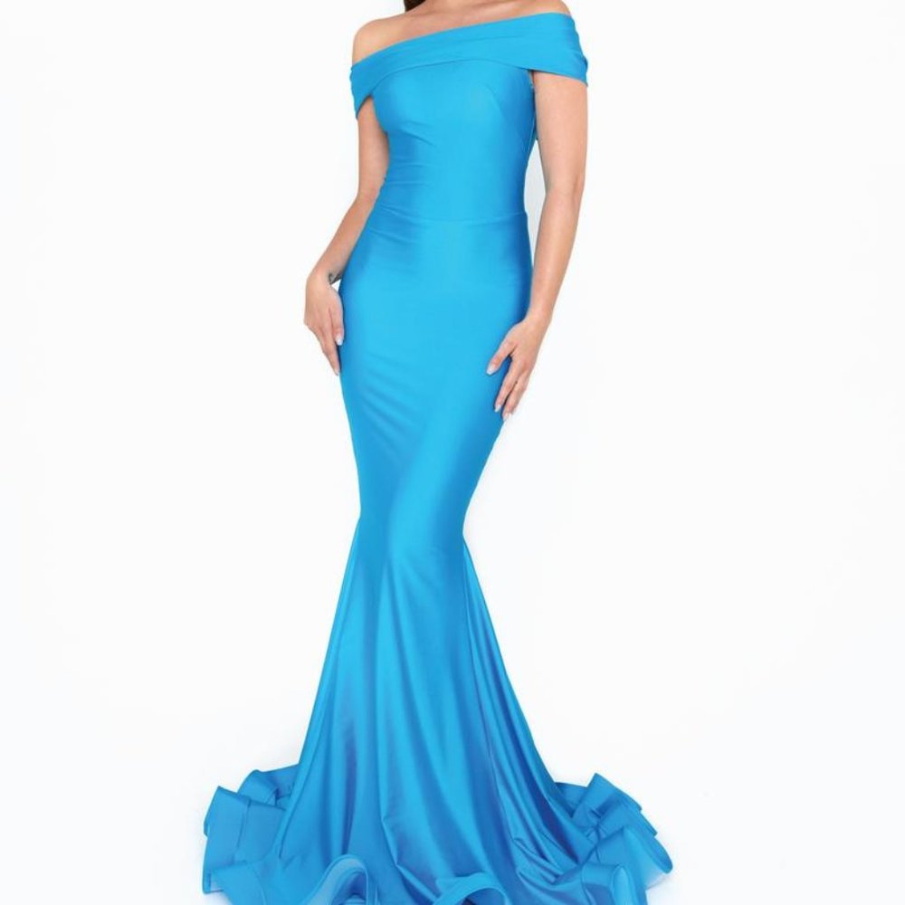 Jessica Angel Off-Shoulder Jersey Dress